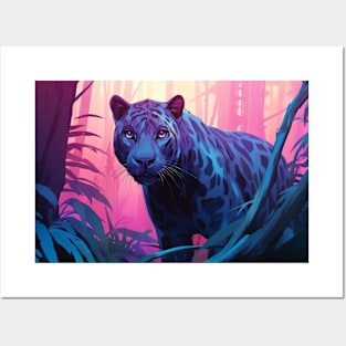 Panther Animal Jungle Nature Wilderness Posters and Art